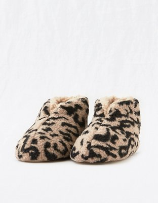 Aerie Sherpa Slipper Bootie