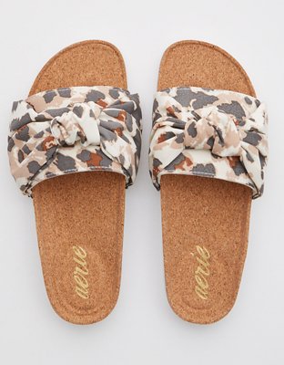 blue bandana slides mens