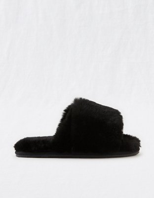 Aerie Fur Slides