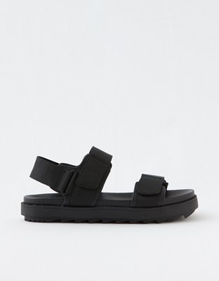 Velcro store platform sandals