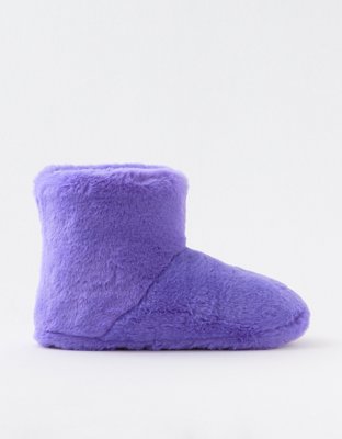 Tall fuzzy slipper clearance boots