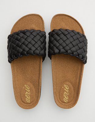 Aerie Woven Platform Sandal