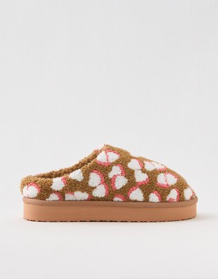 Aerie Sherpa Scuff Slippers