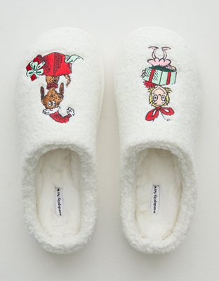 Женские тапочки Aerie Cindy Lou Slippers, цвет: Розовый — фото 3