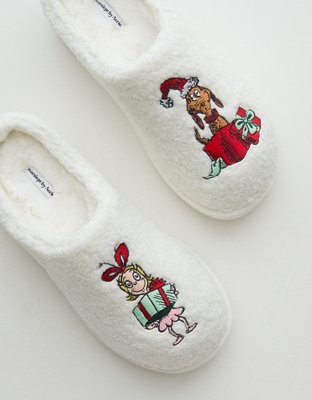 Женские тапочки Aerie Cindy Lou Slippers, цвет: Розовый — фото 1