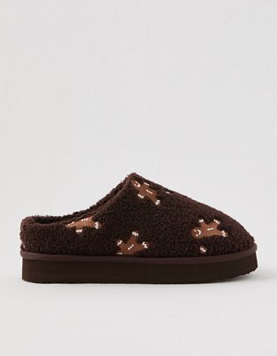 Aerie Embroidered Slippers