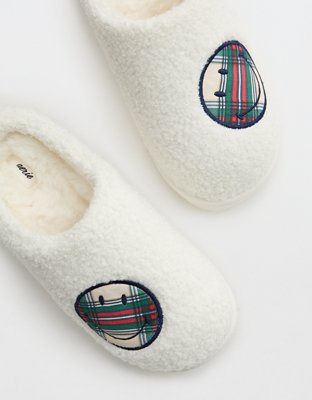 Aerie Sherpa Scuff Slippers