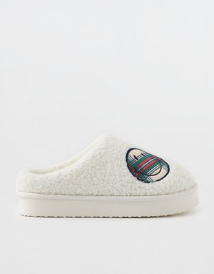 Aerie Sherpa Scuff Slippers