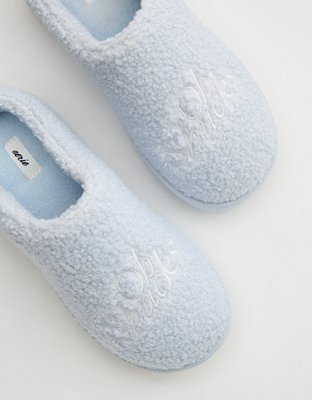 Aerie Sherpa Scuff Slippers