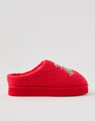 Aerie Embroidered Slippers