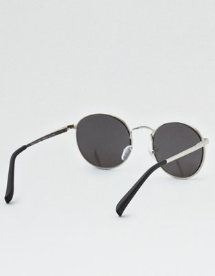 Мужские солнцезащитные очки American Eagle Silver Rounds Sunglasses — фото 2
