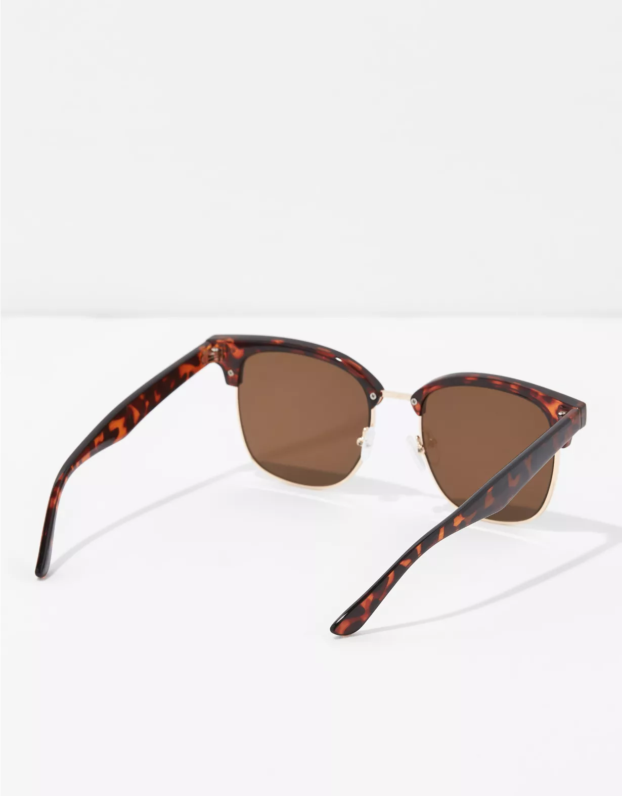 AEO Tortoise Clubmaster Sunglasses