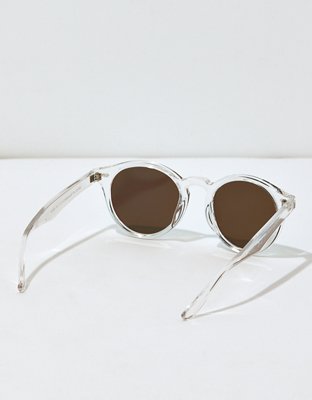 Мужские солнцезащитные очки American Eagle AEO Clear Round Sunglasses — фото 2