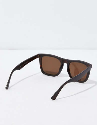 AEO Tortoise Shell Square Sunglasses