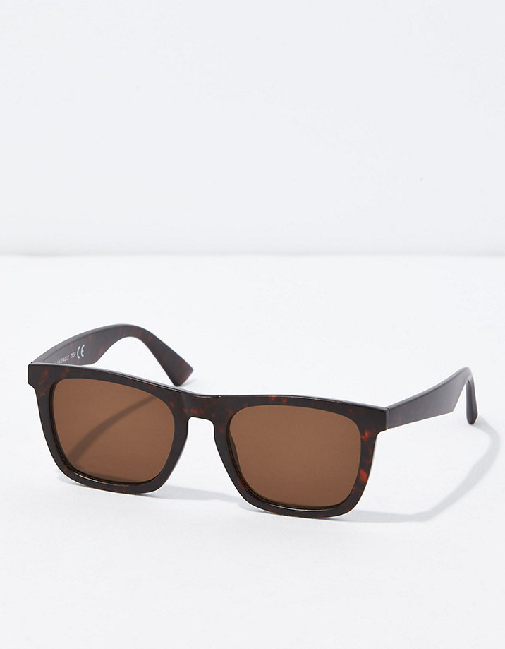 AEO Tortoise Shell Square Sunglasses