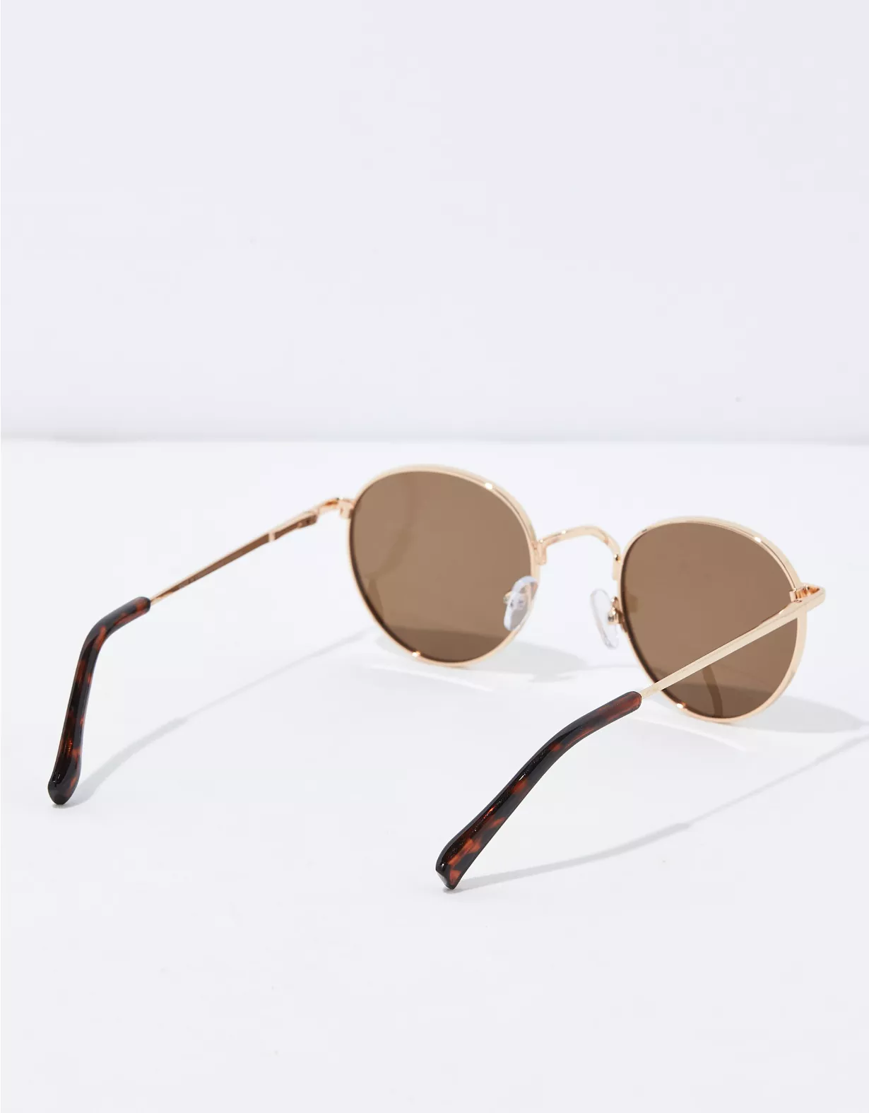 AEO Premium Metal Frame Round Sunglasses