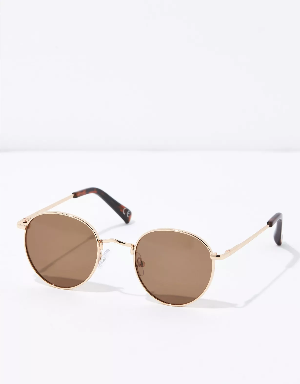 AEO Premium Metal Frame Round Sunglasses