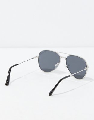 Мужские солнцезащитные очки American Eagle AEO Silver Sunglasses — фото 2