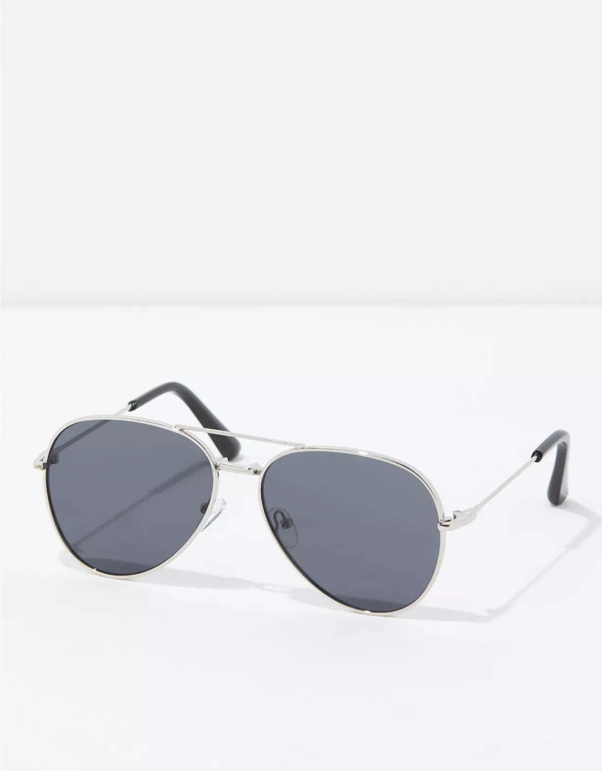 AEO Silver Aviator Sunglasses