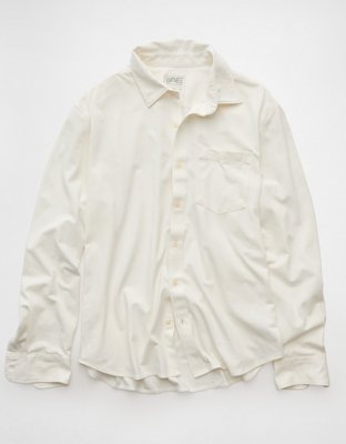 AE Oxford Stretch Piqué Shirt