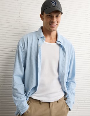 AE Oxford Stretch Piqué Shirt