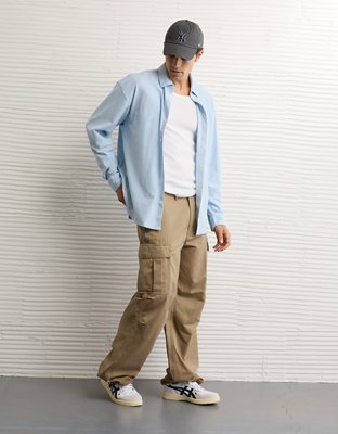 AE Oxford Stretch Piqué Shirt