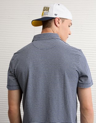 AE 24/7 University of Michigan Graphic Club Polo Shirt
