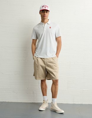 AE 24/7 Ohio State Buckeyes Graphic Club Polo Shirt