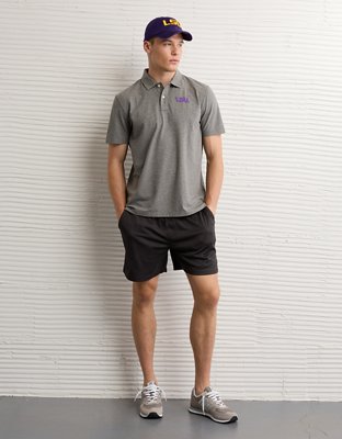 AE 24/7 LSU Tigers Graphic Club Polo Shirt