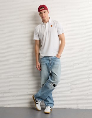 AE 24/7 USC Trojans Graphic Club Polo Shirt