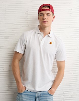 AE 24/7 USC Trojans Graphic Club Polo Shirt