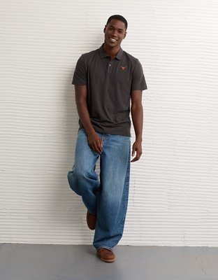 AE 24/7 Texas Longhorns Graphic Club Polo Shirt