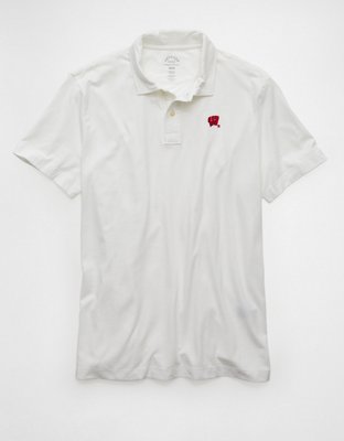 AE 24/7 University of Wisconsin Graphic Club Polo Shirt
