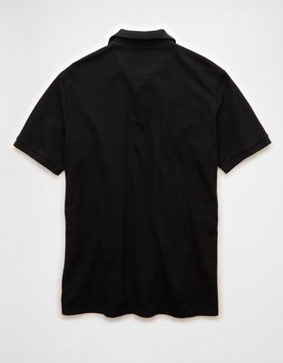 AE Lived-In Stretch Pique Polo Shirt
