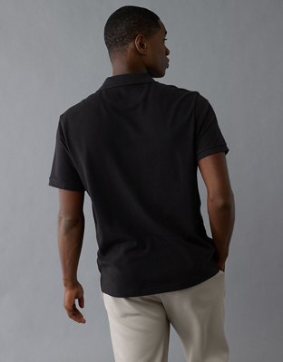 AE Lived-In Stretch Pique Polo Shirt