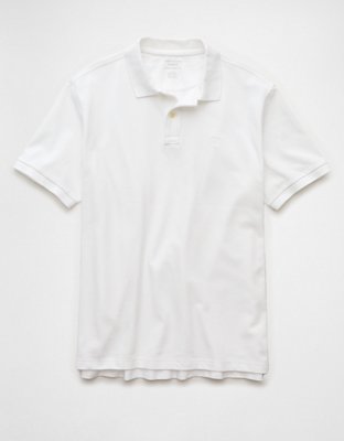 AE Lived-In Stretch Pique Polo Shirt