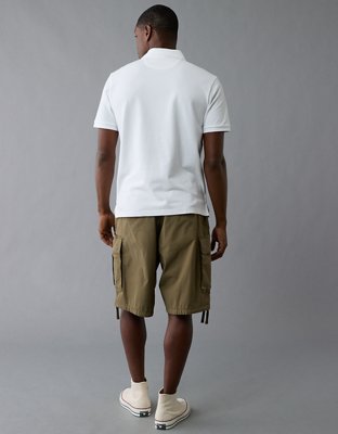 AE Lived-In Stretch Pique Polo Shirt