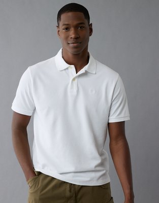 AE Lived-In Stretch Pique Polo Shirt