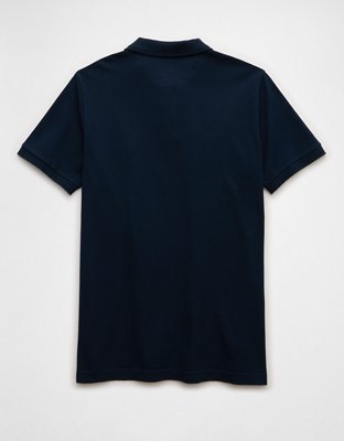 AE Lived-In Stretch Pique Polo Shirt