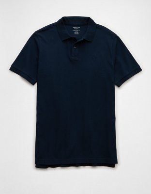 AE Lived-In Stretch Pique Polo Shirt