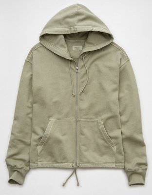 AE Boxy Zip-Up Hoodie