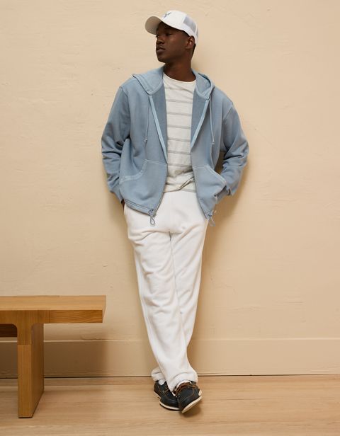 Мужские худи American Eagle AE Boxy Zip-Up