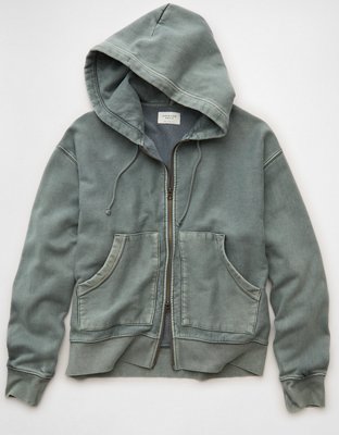 AE Laidback Luxe Full-Zip Hoodie