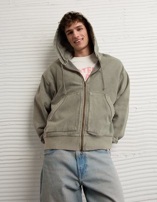 AE Laidback Luxe Full-Zip Hoodie