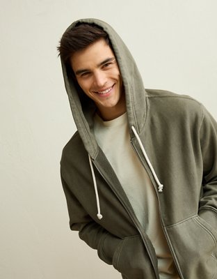 AE Laidback Luxe Full-Zip Hoodie