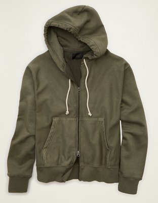 AE Laidback Luxe Full-Zip Hoodie | American Eagle