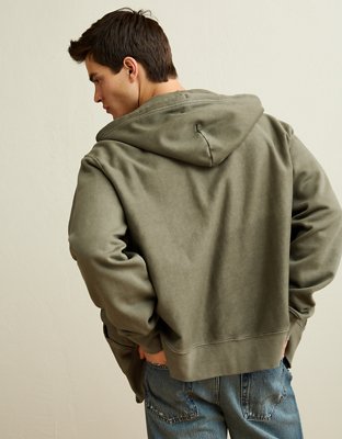 AE Laidback Luxe Full-Zip Hoodie | American Eagle