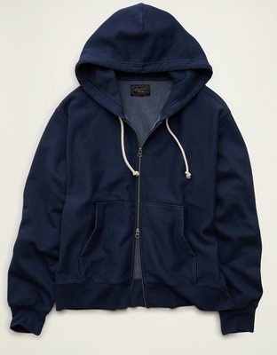 AE Laidback Luxe Full-Zip Hoodie | American Eagle