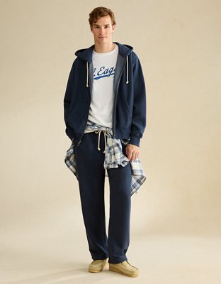 AE Laidback Luxe Full-Zip Hoodie