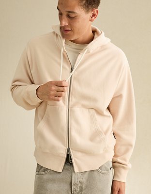 AE Laidback Luxe Full-Zip Hoodie | American Eagle